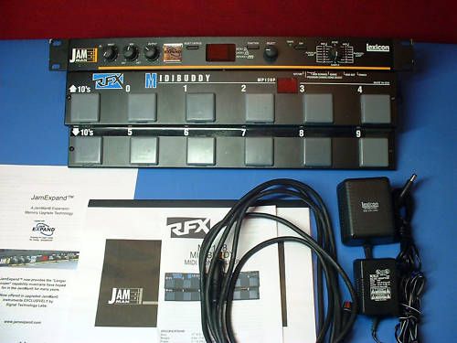 Lexicon JamMan w/ 17 MIN JamExpand V2.0 w/ Solo Central Mode + MIDI