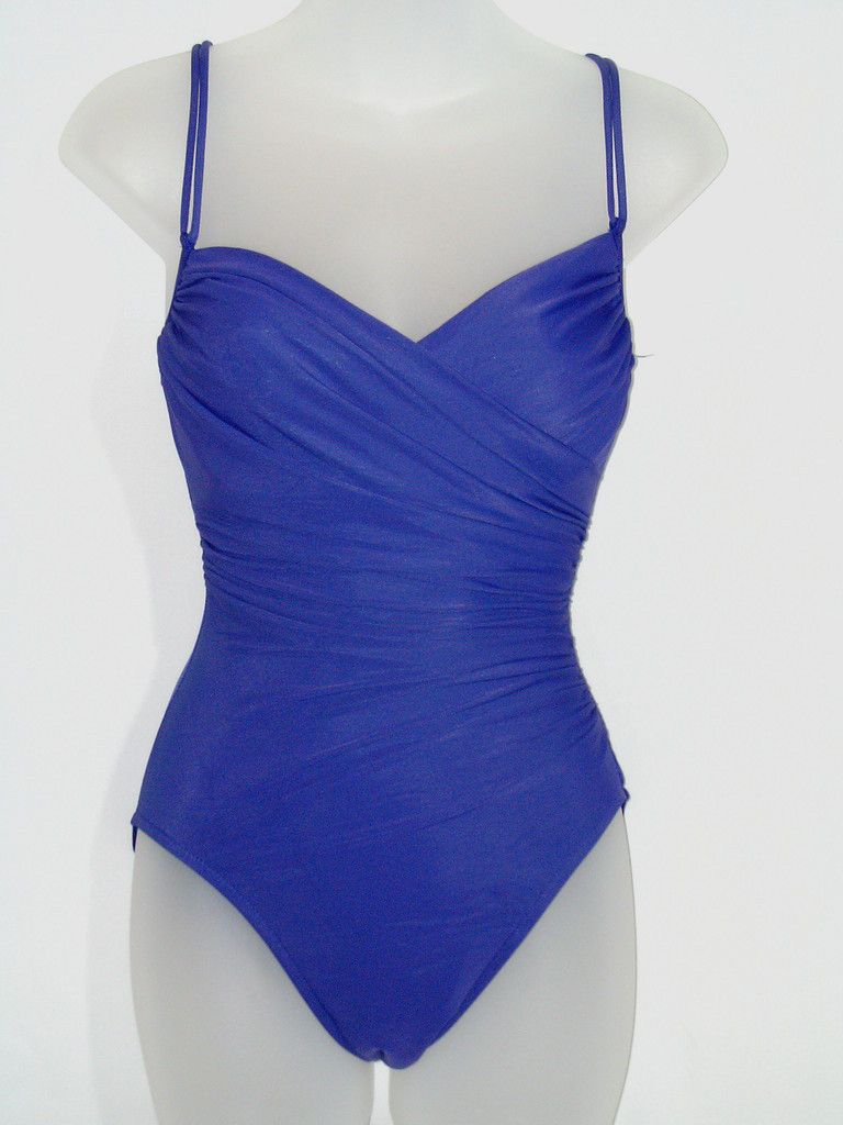 VS Magicsuit 10 Firm Control Crisscross Shaping One Piece Swimsuit