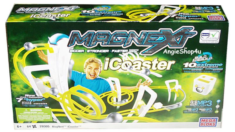 Magnext Icoaster Building Set Mega Bloks Brand New