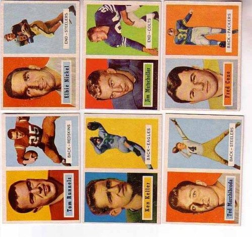 1957 Topps 113 Ted Marchibroda Steelers EX Mint