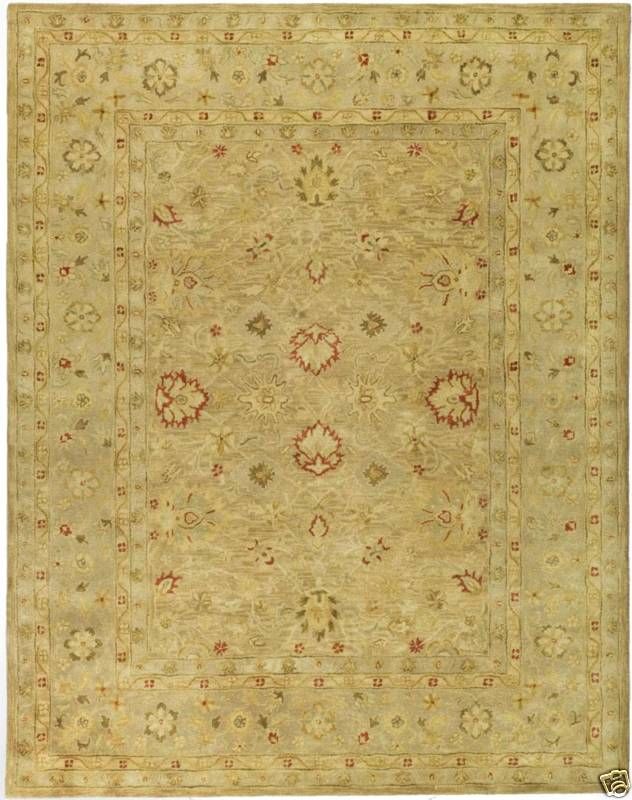 Hand Spun Majesty Wool Area Rug Carpet 8 x 11