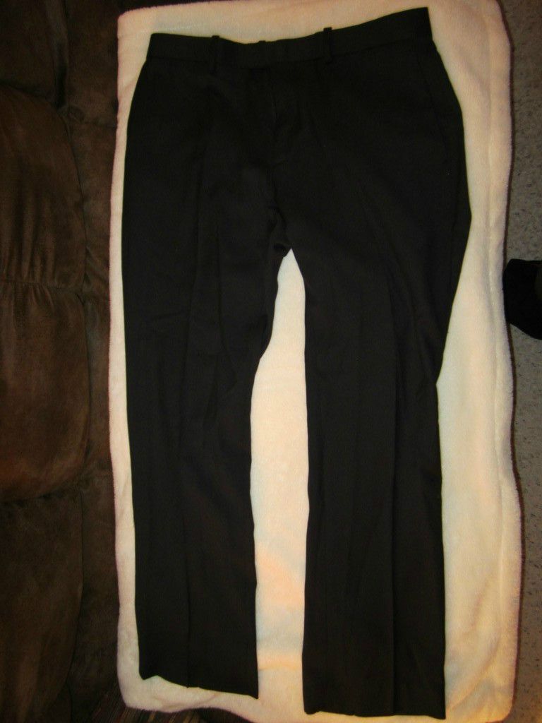 Marc Anthony Dress Pants Slim Fit Black MSRP $70 Brand New