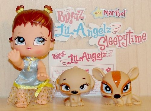 Bratz Lil Angelz Sleepytime Maribel 406 412 418 RARE