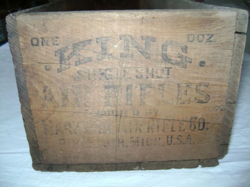 King Air Rifle Box Markham Air Rifle Co Plymouth MI