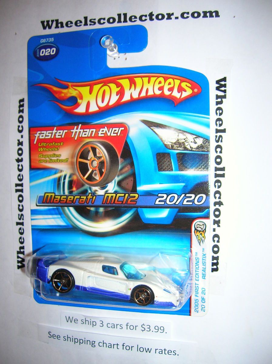 2005 Hot Wheels Maserati MC12 FTE Faster Than Ever