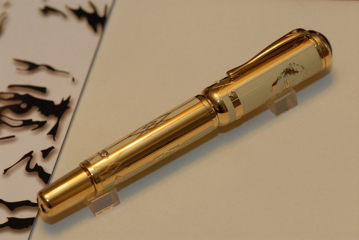 Montblanc Max Reinhardt 2006 Fountain Pen Solid Gold Limited Edition