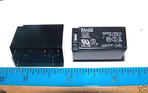 Matsushita Nais 24V DC Relay 10 A SPDT Contacts JW 1FSN