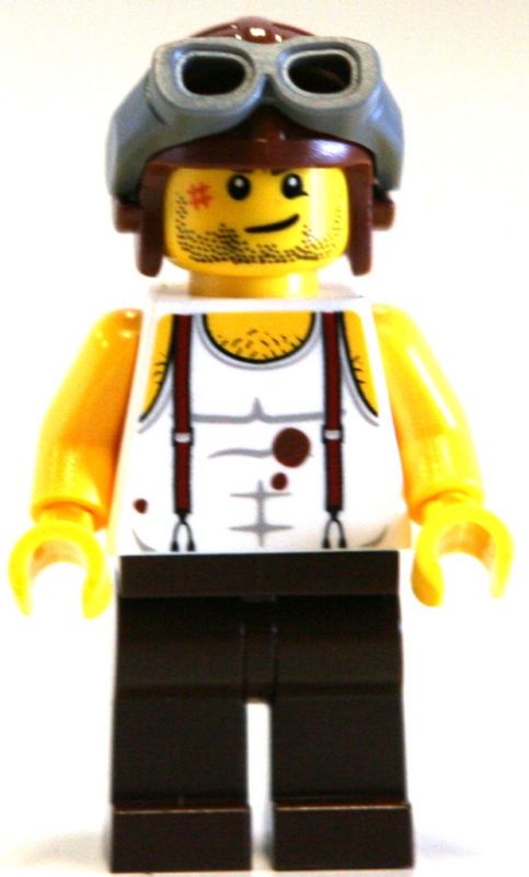 Lego Pharaohs Quest Mac McCloud Minifig 7306