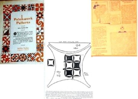 Vintage Patchwork Patterns No 1 McKim Quilts 1930S