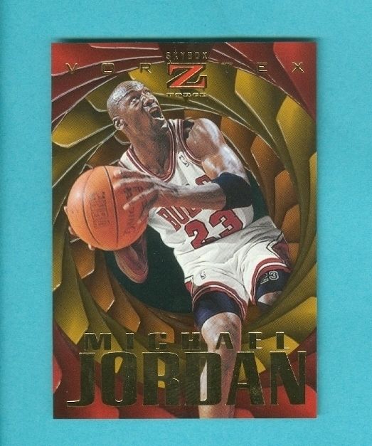 Michael Jordan 1996 96 97 Skybox Z Force Vortex Insert Card 5