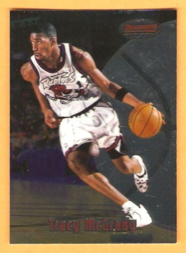 1997 98 Bowmans Best 111 Tracy McGrady Raptors RC