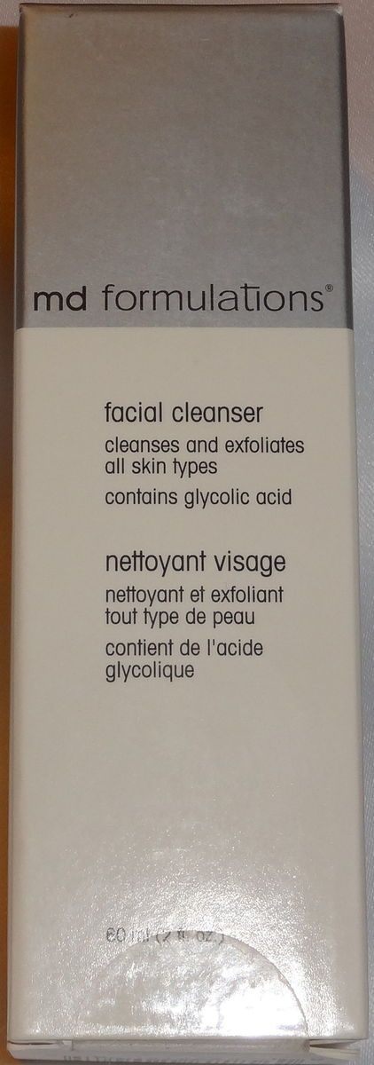 MD Formulations Facial Cleanser 2oz Bottle New