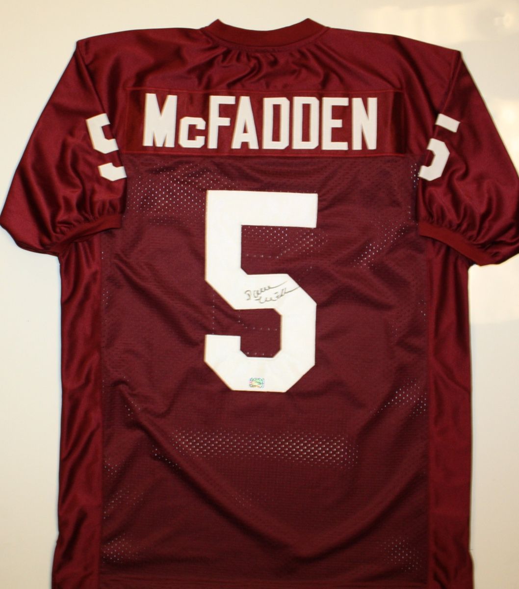 Darren McFadden Autographed Arkansas Razorbacks Jersey AAA