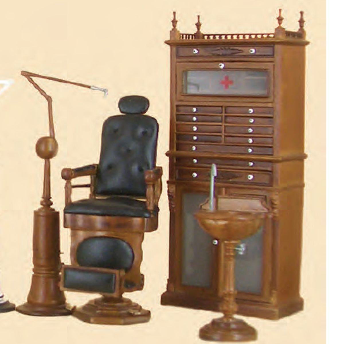 Miniature Furniture Doctor Dentist Dental Medical Office Set