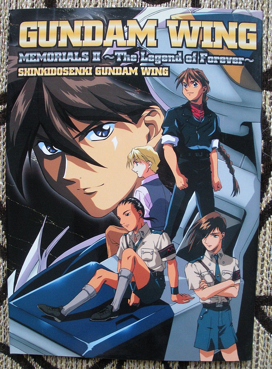 Gundam Wing Memorials II Legend of Forever Art Book Printed in Japan