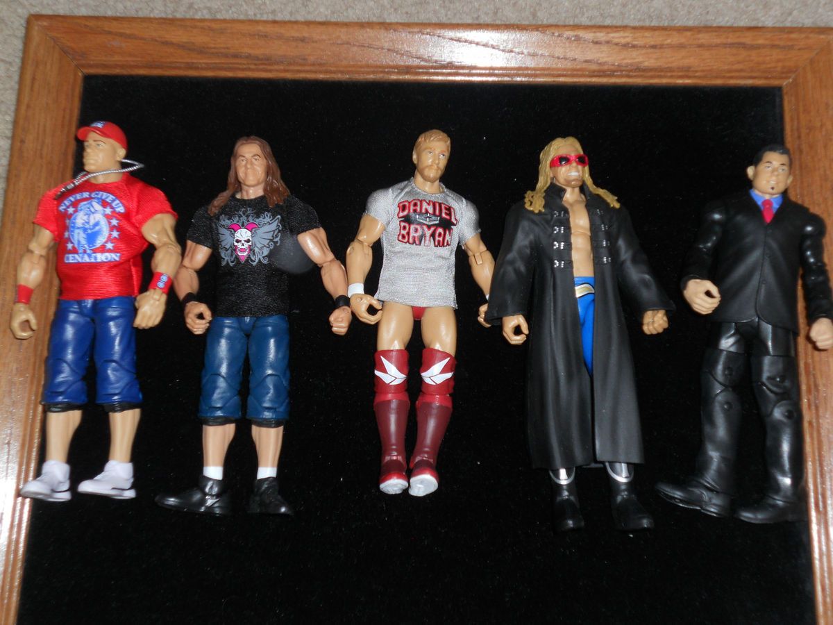  ELITE COLLECTION Daniel Bryan Michael Cole Edge Brett Hart John Cena