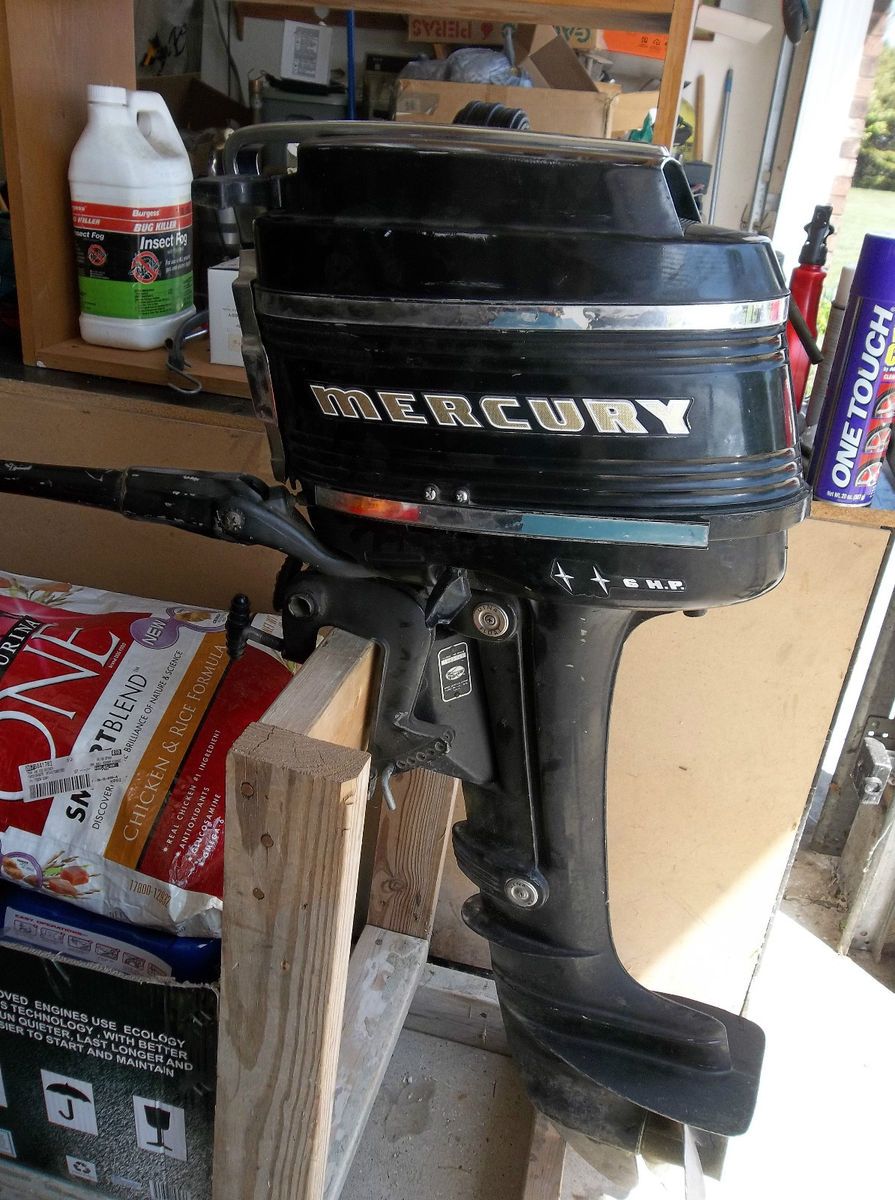 Merc 60 Mercury 6hp Outboard Boat Motor