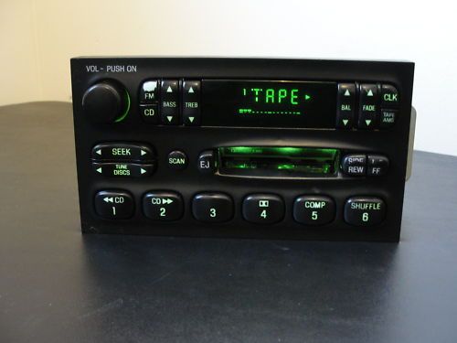 1999 2002 Nissan Quest Mercury Villager Cassette Am Fm Radio XF5F