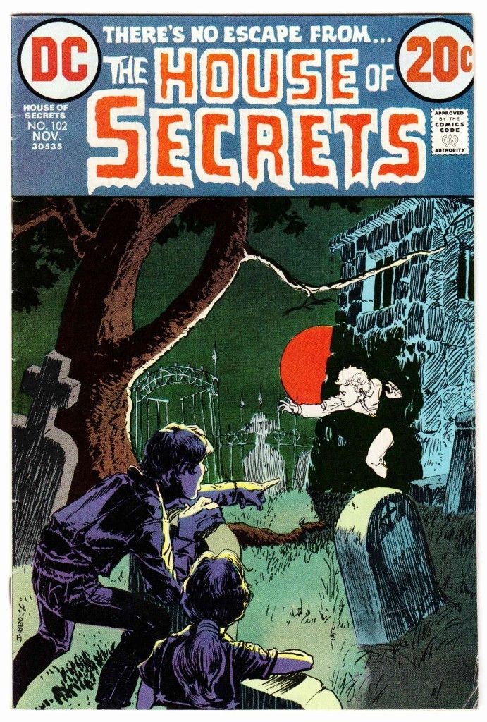 House of Secrets 102 11 72 VG Redondo Aragones A Mike Kaluta C