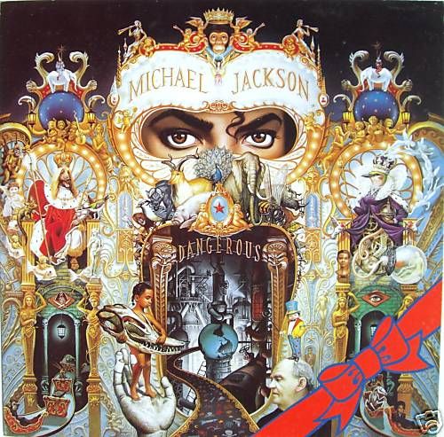 Michael Jackson Dangerous U K Cardboard Display V 1