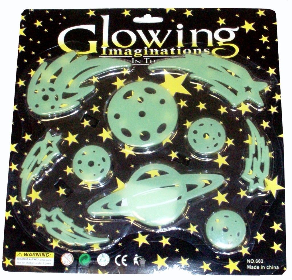 Glow in The Dark Cosmic Star Shapes Party Bag Toy Gift