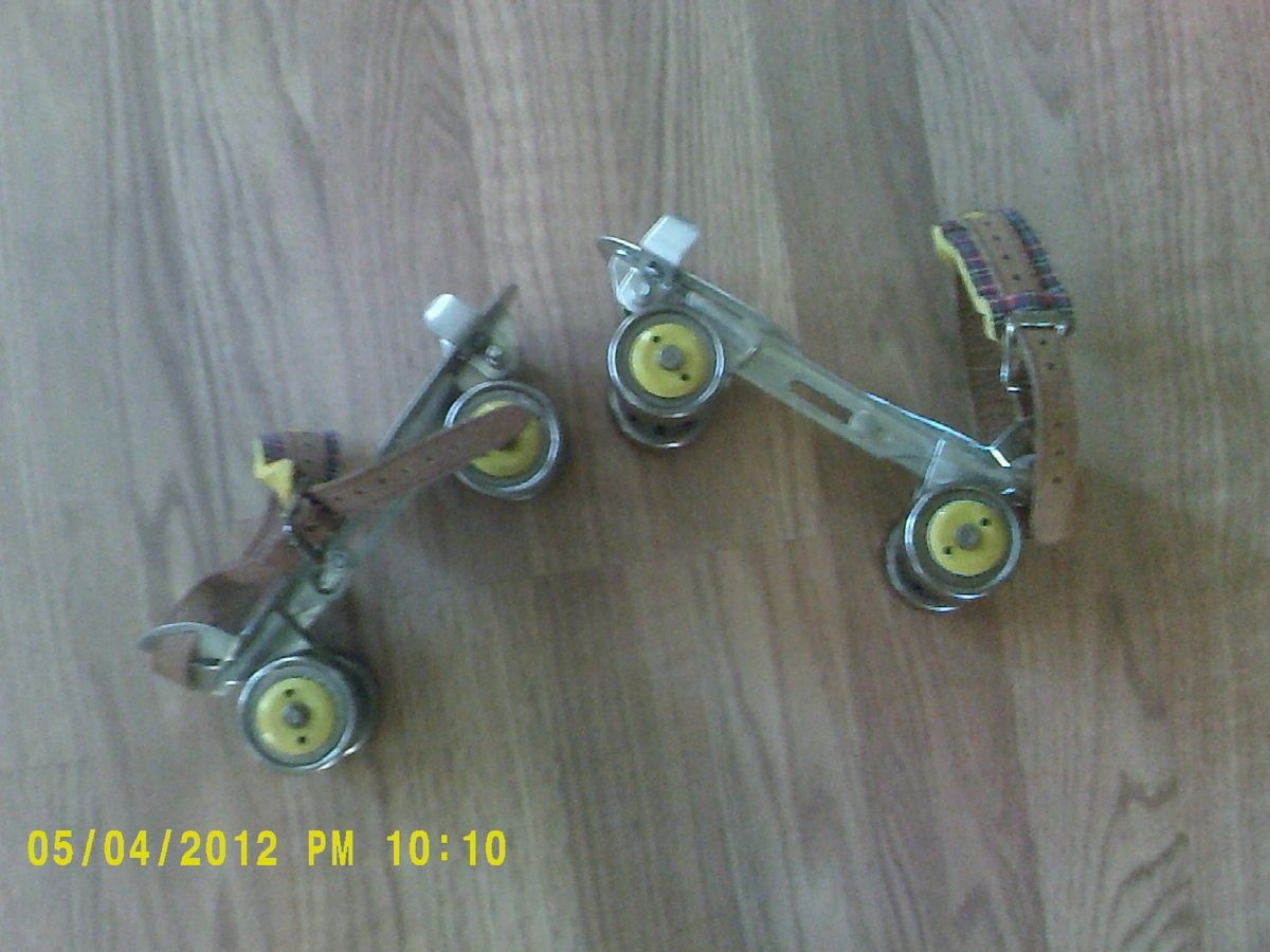 Vintage Roller Skates Union Hardware Co TORRINGTON Conn Nice