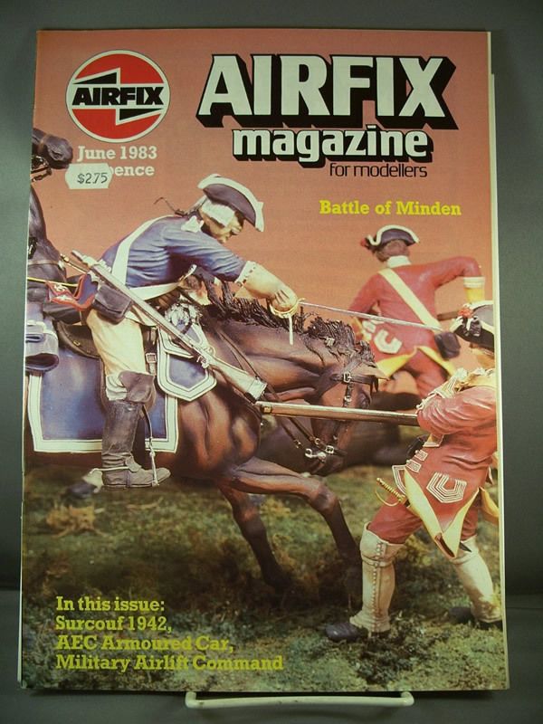 Airfix Magazine Vol 24 10 June 1983 Battle Minden
