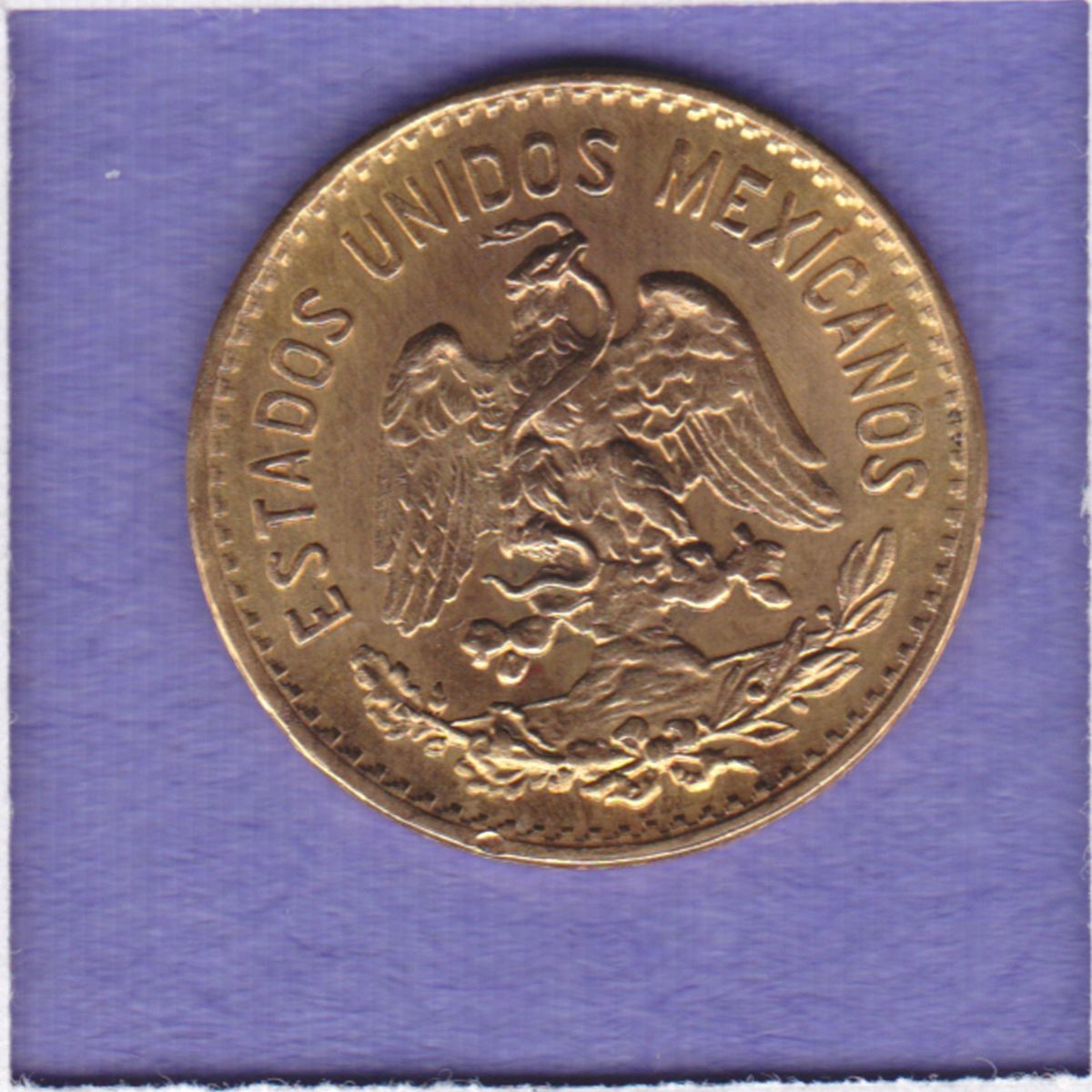 Gold 5 Cinco Peso Coin .12 OZ AGW KM# 464 Miguel Hidalgo y Costilla