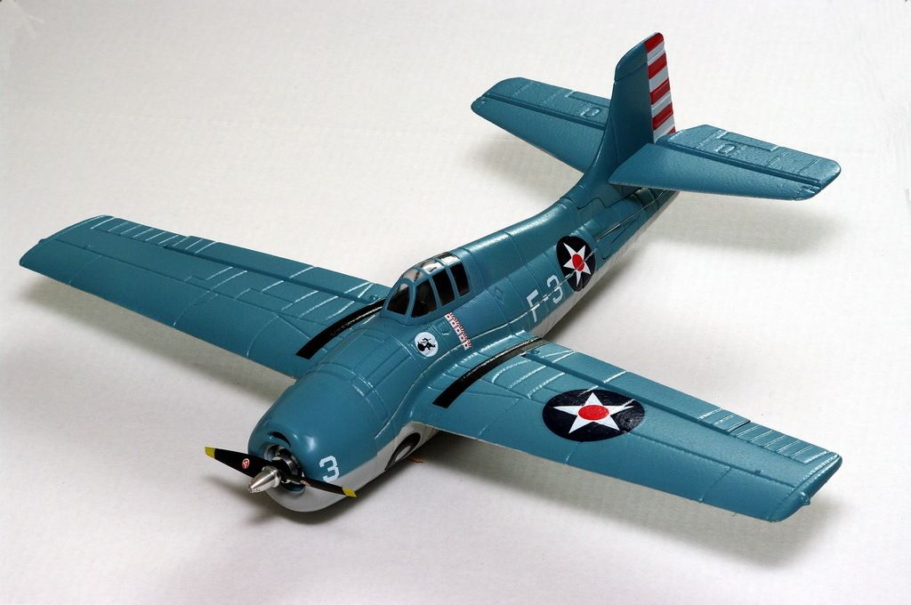 F4F Wildcat Funfighter RC Airplane Mini Pocket Rocket PNP New