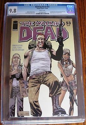 Dead #53 CGC 9.8 W. 1st App Sergeant Abraham Ford, Eugene & Rosita