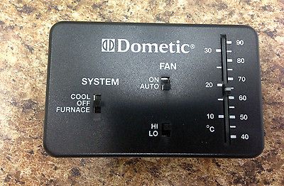 Weekend Warrior Dometic AC Thermostat Duo Therm Black Toy Hauler RV