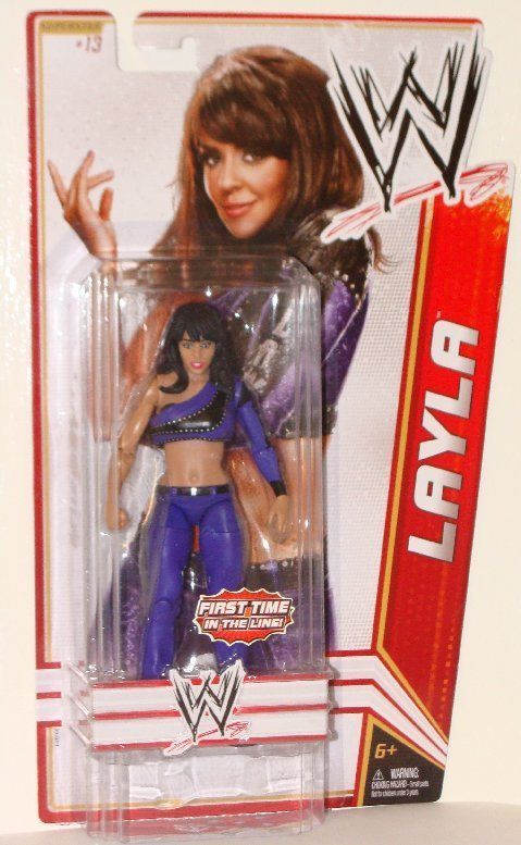 WWF MATTEL SERIES 15 WRESTLING ACTION FIGURE SMACKDOWN DIVA LAYCOOL