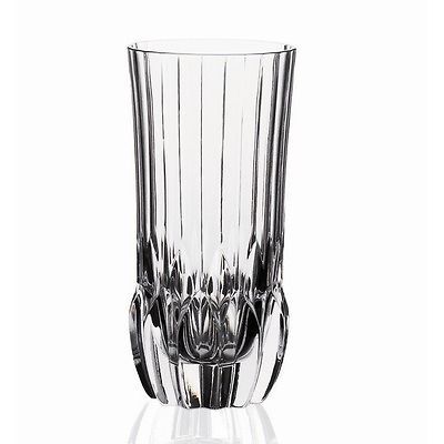 CRYSTAL ROCK SET/6 ‘ADAGIO’ HI BALL/HIGHBALL GLASSES TUMBLERS