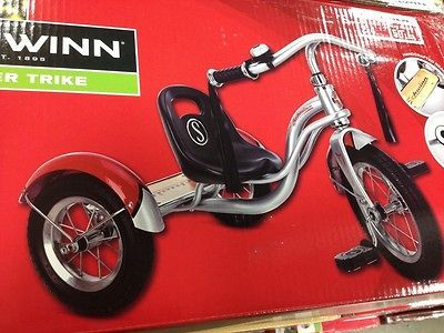 12 Schwinn Silver Roadster Trike