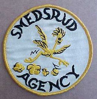 SMEDSRUD AGENCY Roadrunner Bird Patch for Jacket, Shirt