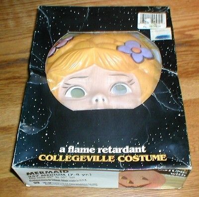 1989 COLLEGEVILLE RAPUNZEL COSTUME & MASK SEE 7 PHOTOS FAST SHIPPING