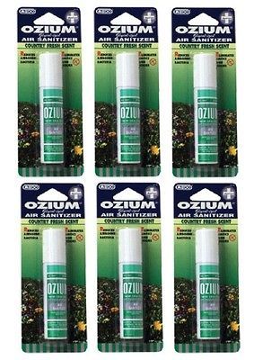 OZIUM COUNTRY FRESH SCENT AIR SANITIZER FRESHENER 6 GLYCOL IZED HOME