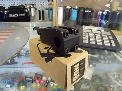 FIT BIKE CO. BENNY L BLACK FRONT LOAD 1 1/8 BMX STEM