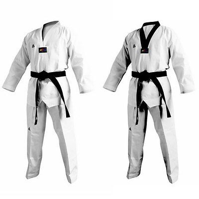 Adidas TaeKwonDo 3stripe Grand Master Uniform Tae Kwon Do Uniforms Dan