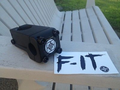 FIT BIKE BMX STEM FRONT LOAD 50 MM BLACK CHEAP SALE S&M BENNY L LEWIS