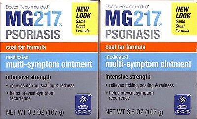 BRAND NEW 2 Boxes of MG217 PSORIASIS Medicated Multi Symptom Ointment