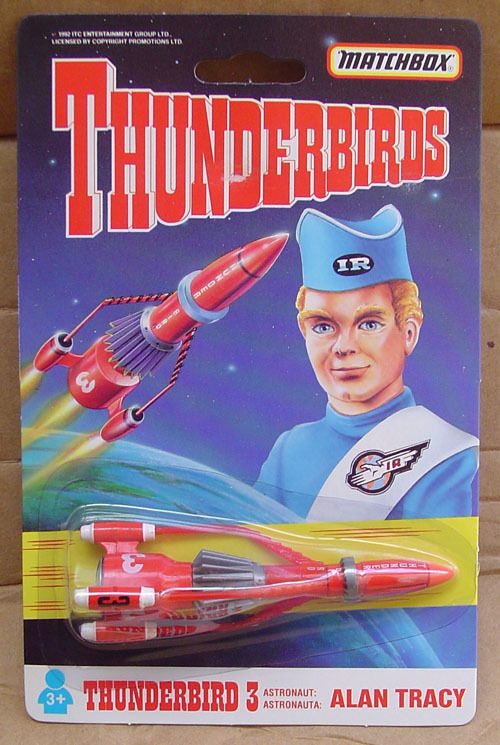 THUNDERBIRD 3   ALAN TRACY   MATCHBOX   THUNDERBIRDS 1992 1993