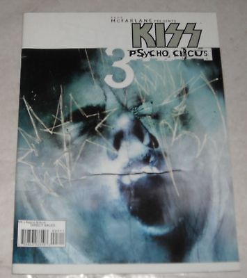 1999 McFARLANE KISS PSYCHO CIRCUS #3 ILLUSTRATED MAGAZINE ANGEL MEDINA