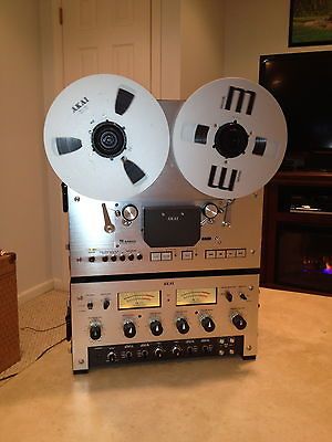 Akai Pro 1000 Vintage Reel to Reel Tape Deck without case covers on  PopScreen