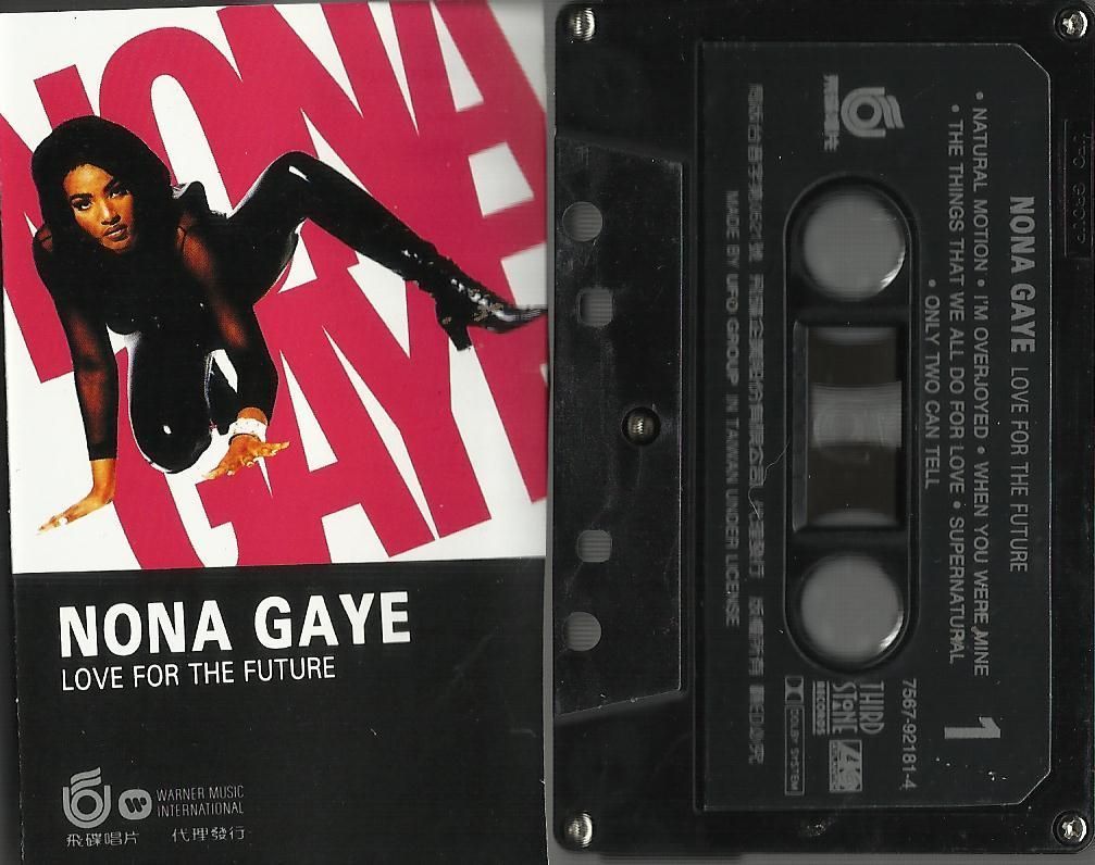 Nona Gaye cassette album  Love For The Future