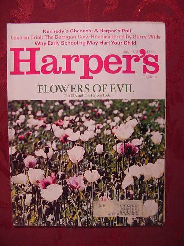 HARPERs July 1972 STANLEY ELKIN GARRY WILLS LEO ROSTEN