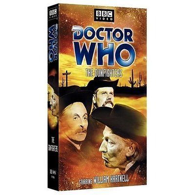 GUNFIGHTERS DOCTOR WHO VHS VIDEO TAPE END OF UNIVERSE WILLIAM HARTNELL