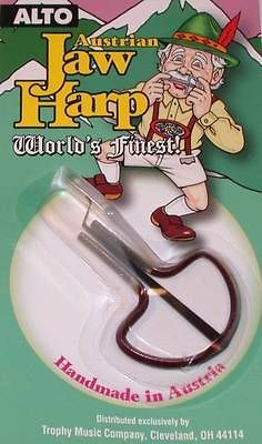 Trophy Music Accessories Alto Jaw Harp, Includes How To Play