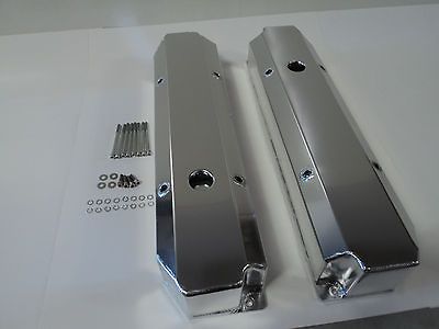 BBM FABRICATED ALUMINUM TALL VALVE COVERS FITS BB MOPAR 383 400 413