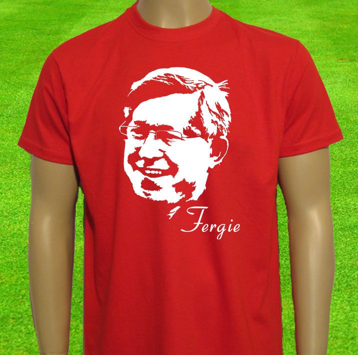 ALEX FERGUSON FERGIE FOOTBALL T SHIRT MAN UTD FL182